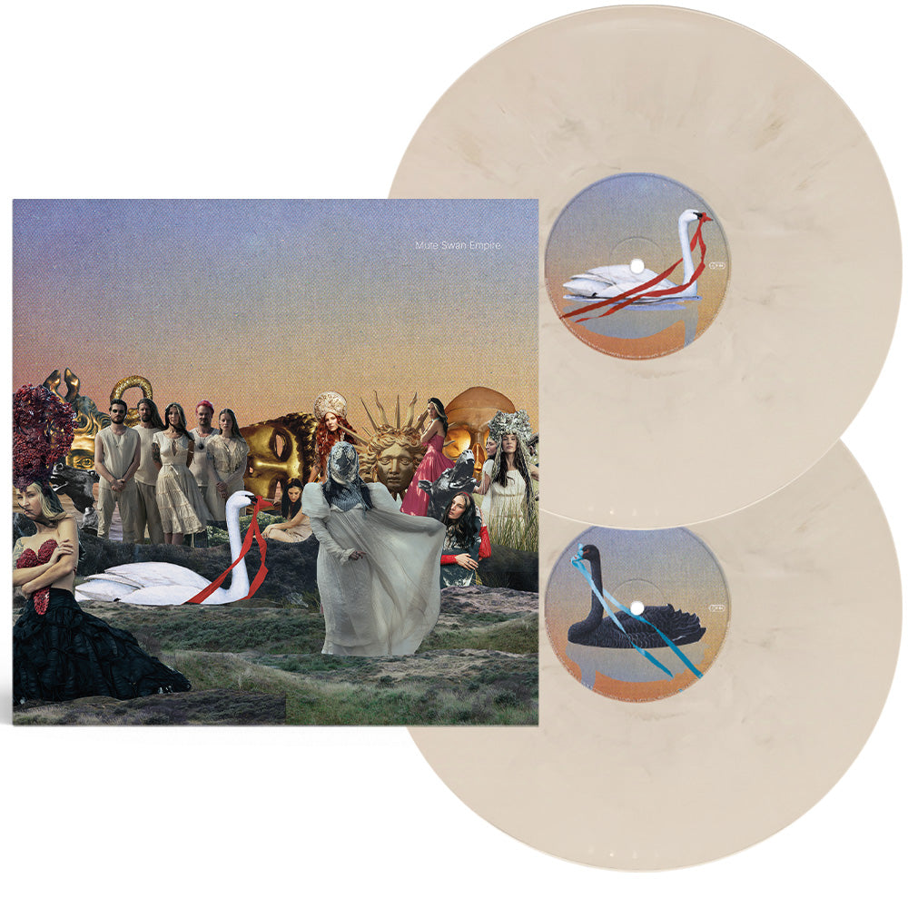 Mute Swan Empire - Swan white marbled 2LP + A2 Poster (PATREON EXCLUSIVE) + Digital Gift - Charlotte Wessels (PRE-ORDER)
