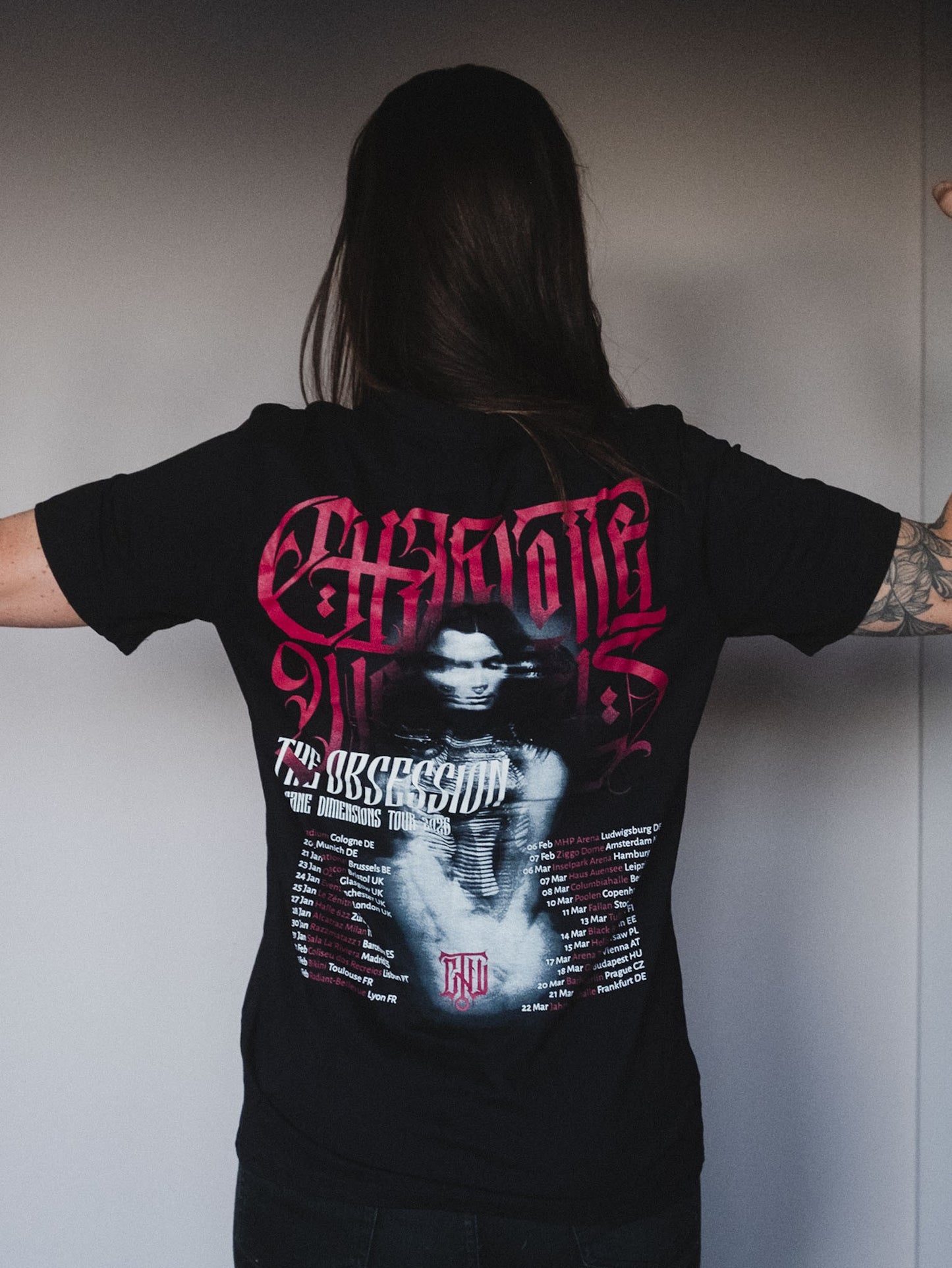 Tour t-shirt Arcane Dimensions Tour 2026